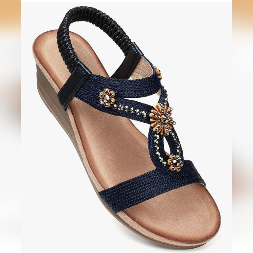 Shibever New Wedge Sandals